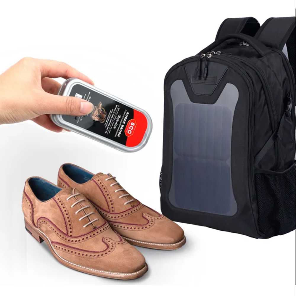 Sneaker Care Suede - Cepillo para zapatos de gamuza, esponja