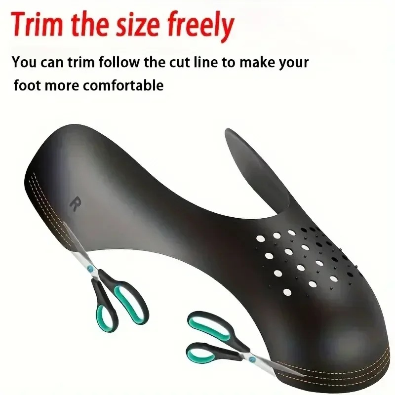 Sneaker Crease - Protector de zapatos antiarrugas, 4 Uds.,