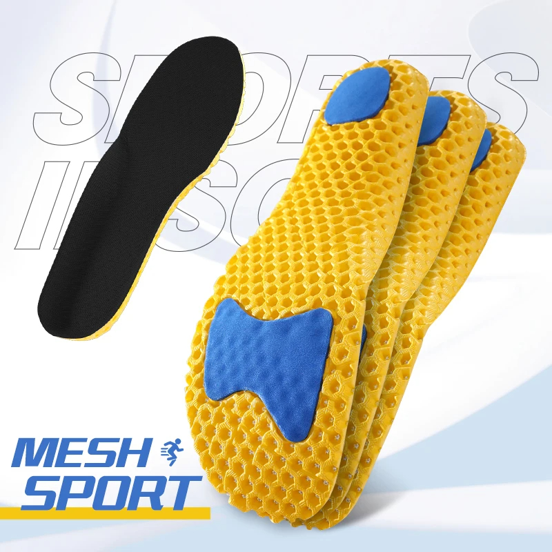 Insole Memory Foam - Plantilla deportiva de espuma viscoelástica, desodorante
