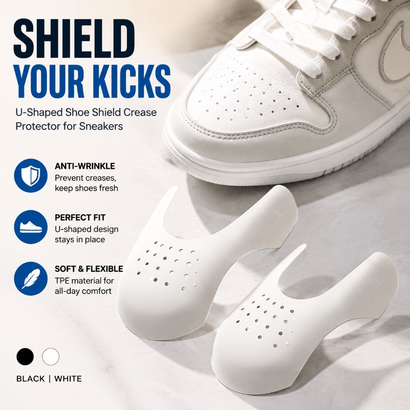 Sneaker Crease - Protector de Puntera para Zapatos, Escudo
