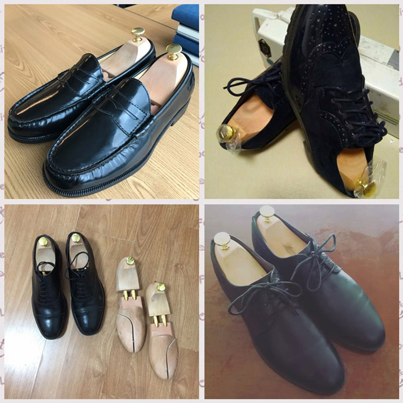 1 par de árboles de zapatos aj - Shoe Tree Cedar reseña y precio