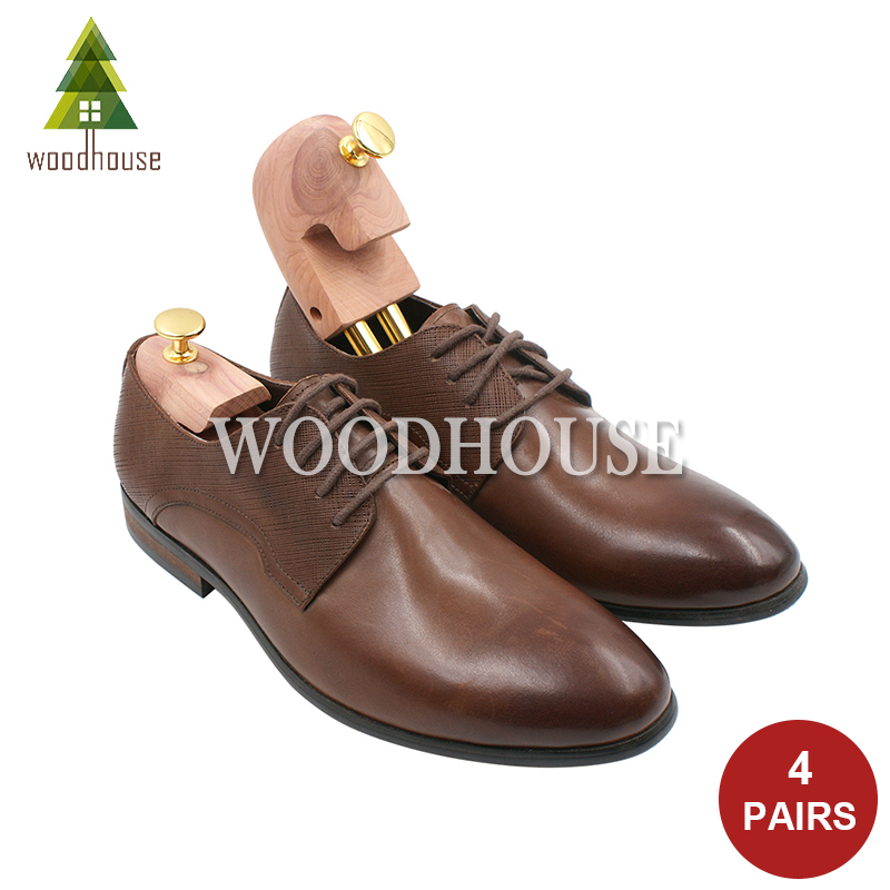 Paquete de 4 zapatos de cedro  - Shoe Tree Cedar reseña y precio