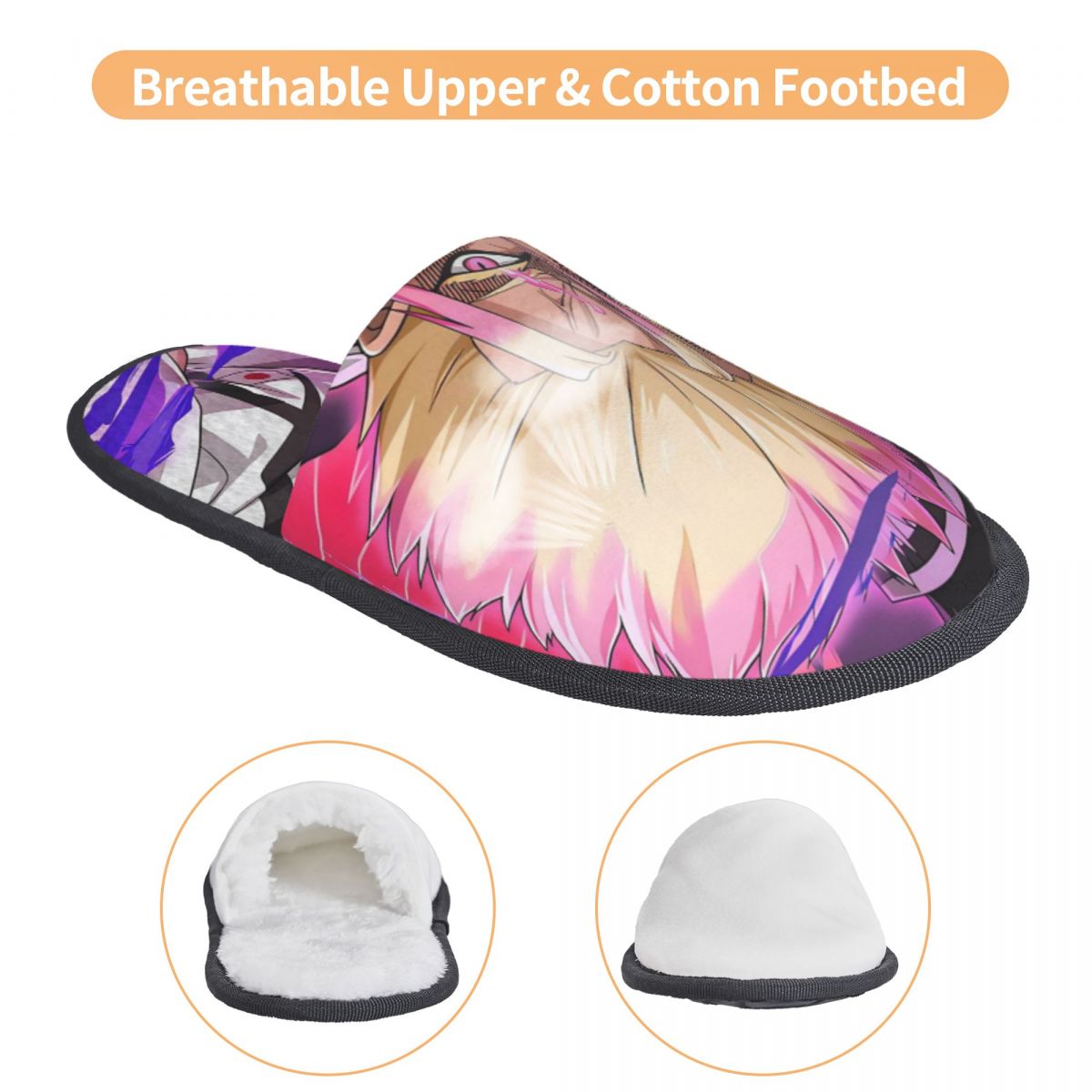 Pantuflas de dormitorio con di - Insole Memory Foam reseña y precio